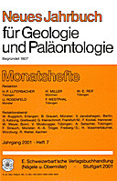 Cover image of: Neues Jahrbuch für Geologie und Paläontologie - Monatshefte Jg. 2001 Heft 7