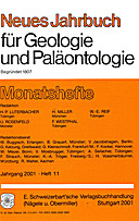 Cover image of: Neues Jahrbuch für Geologie und Paläontologie - Monatshefte Jg. 2001 Heft 11