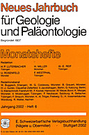 Cover image of: Neues Jahrbuch für Geologie und Paläontologie - Monatshefte Jg. 2002 Heft 6