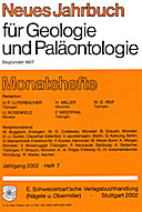 Cover image of: Neues Jahrbuch für Geologie und Paläontologie - Monatshefte Jg. 2002 Heft 7