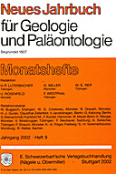 Cover image of: Neues Jahrbuch für Geologie und Paläontologie - Monatshefte Jg. 2002 Heft 9