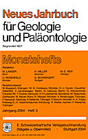 Cover image of: Neues Jahrbuch für Geologie und Paläontologie - Monatshefte Jg. 2004 Heft 3