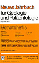 Cover image of: Neues Jahrbuch für Geologie und Paläontologie - Monatshefte Jg. 2004 Heft 5