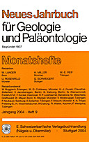 Cover image of: Neues Jahrbuch für Geologie und Paläontologie - Monatshefte Jg. 2004 Heft 9