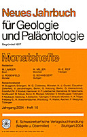 Cover image of: Neues Jahrbuch für Geologie und Paläontologie - Monatshefte Jg. 2004 Heft 10