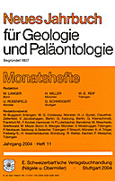 Cover image of: Neues Jahrbuch für Geologie und Paläontologie - Monatshefte Jg. 2004 Heft 11