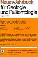 Cover image of: Neues Jahrbuch für Geologie und Paläontologie - Monatshefte Jg. 2005 Heft 2