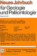 Cover image of: Neues Jahrbuch für Geologie und Paläontologie - Monatshefte Jg. 2005 Heft 5