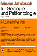 Cover image of: Neues Jahrbuch für Geologie und Paläontologie - Monatshefte Jg. 2005 Heft 7