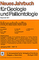 Cover image of: Neues Jahrbuch für Geologie und Paläontologie - Monatshefte Jg. 2005 Heft 12