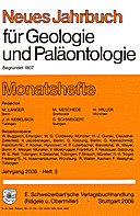 Cover image of: Neues Jahrbuch für Geologie und Paläontologie - Monatshefte Jg. 2006 Heft 3