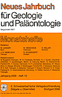 Cover image of: Neues Jahrbuch für Geologie und Paläontologie - Monatshefte Jg. 2006 Heft 10