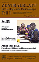 Cover image of: Zentralblatt für Geologie und Paläontologie, Teil I Jg. 2025 Heft 1