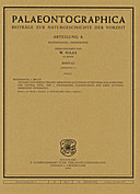 Cover image of: Palaeontographica Abteilung A Band 232 Lieferung 1-3