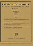 Cover image of: Palaeontographica Abteilung A Band 232 Lieferung 4-6