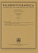 Cover image of: Palaeontographica Abteilung A Band 238 Lieferung 1-4