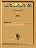 Cover image of: Palaeontographica Abteilung A Band 241 Lieferung 4-6