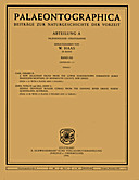 Cover image of: Palaeontographica Abteilung A Band 242 Lieferung 1-3