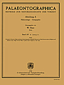 Cover image of: Palaeontographica Abteilung A Band 247 Lieferung 5-6