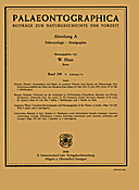 Cover image of: Palaeontographica Abteilung A Band 248 Lieferung 3-6