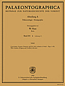 Cover image of: Palaeontographica Abteilung A Band 254 Lieferung 1-3