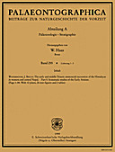 Cover image of: Palaeontographica Abteilung A Band 255 Lieferung 1-3