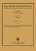 Cover image of: Palaeontographica Abteilung A Band 258 Lieferung 1-3