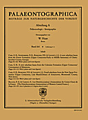 Cover image of: Palaeontographica Abteilung A Band 261 Lieferung 4-6