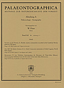 Cover image of: Palaeontographica Abteilung A Band 262 Lieferung 1-3