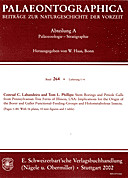 Cover image of: Palaeontographica Abteilung A Band 264 Lieferung 1-4