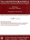 Cover image of: Palaeontographica Abteilung A Band 268 Lieferung 4-6