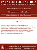 Cover image of: Palaeontographica Abteilung A Band 271 Lieferung 1-4