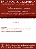 Cover image of: Palaeontographica Abteilung A Band 274 Lieferung 1-2