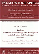 Cover image of: Palaeontographica Abteilung A Band 278 Lieferung 1-6