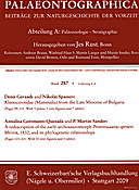Cover image of: Palaeontographica Abteilung A Band 287 Lieferung 4-6