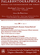 Cover image of: Palaeontographica Abteilung A Band 290 Lieferung 1-3