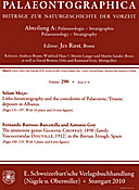 Cover image of: Palaeontographica Abteilung A Band 290 Lieferung 4-6