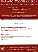 Cover image of: Palaeontographica Abteilung A Band 291 Lieferung 1-3