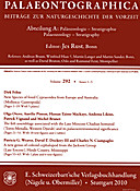Cover image of: Palaeontographica Abteilung A Band 292 Lieferung 1-3