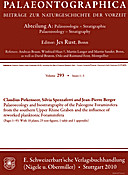 Cover image of: Palaeontographica Abteilung A Band 293 Lieferung 1-3
