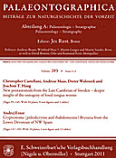 Cover image of: Palaeontographica Abteilung A Band 293 Lieferung 4-6