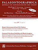 Cover image of: Palaeontographica Abteilung A Band 297 Lieferung 5-6