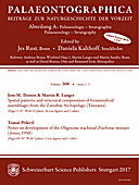 Cover image of: Palaeontographica Abteilung A Band 308 Lieferung 1-3