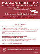 Cover image of: Palaeontographica Abteilung A Band 309 Lieferung 1-6