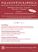 Cover image of: Palaeontographica Abteilung A Band 310 Lieferung 3-6