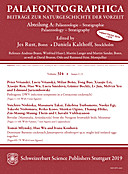 Cover image of: Palaeontographica Abteilung A Band 314 Lieferung 1-3