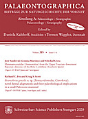 Cover image of: Palaeontographica Abteilung A Band 315 Lieferung 1-4