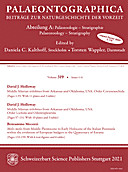 Cover image of: Palaeontographica Abteilung A Band 319 Lieferung 1-6