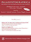 Cover image of: Palaeontographica Abteilung A Band 334 Lieferung 1-6