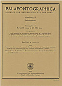Cover image of: Palaeontographica Abteilung B Band 249 Lieferung 1-6